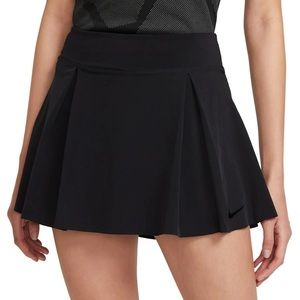 Nike Club Skirt Womens Regular Fit Golf Pickleball Pleated Skirt Black